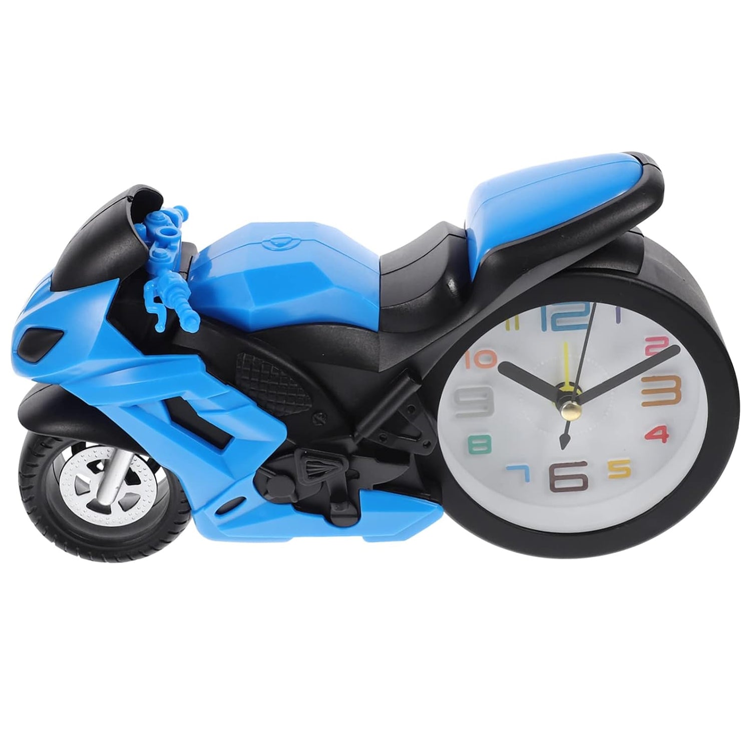 Retro Motorcycle Alarm Clock – Novelty Bike Engine Style Desk Clock Retro Motorcycle Alarm Clock – Novelty Bike Engine Style Desk Clock